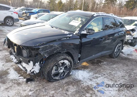 2022 Hyundai Tucson Plug-In Hybrid Limited из США, поврежденный, VIN KM8JFDA29NU060560